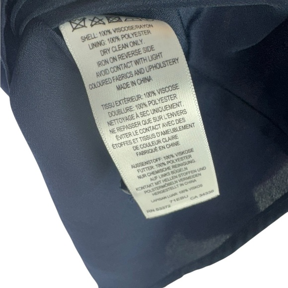 French Connection Print Georgette Fit&Flare Dress size 6 - Picture 6 of 6